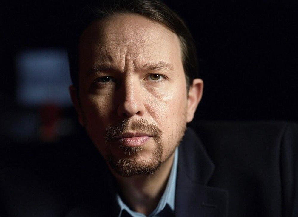 Retrato de pablo Iglesias, jefe hipocrita de canal red
