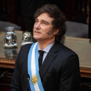 Javier Milei en una imagen cuadrada