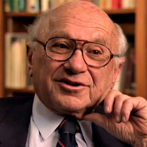 Retrato de Milton Friedman